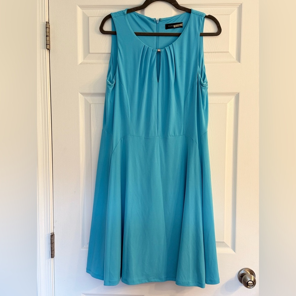 Ivanka Trump Turquoise Midi Dress